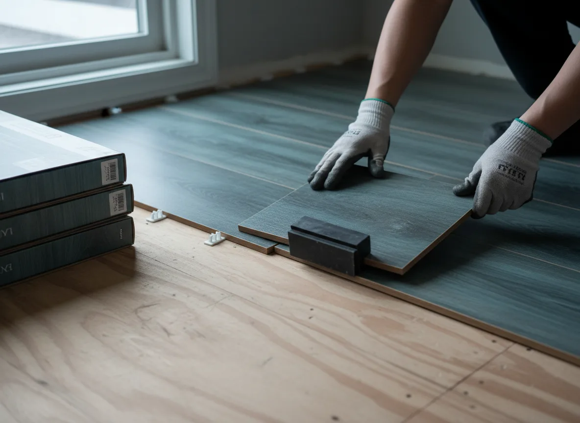 Luxury Vinyl Plank Installation company in Marne, MI